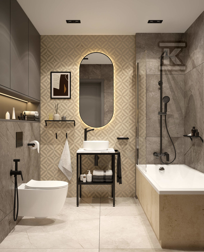 Сифон для раковини круглий, nero - NHC_B31K